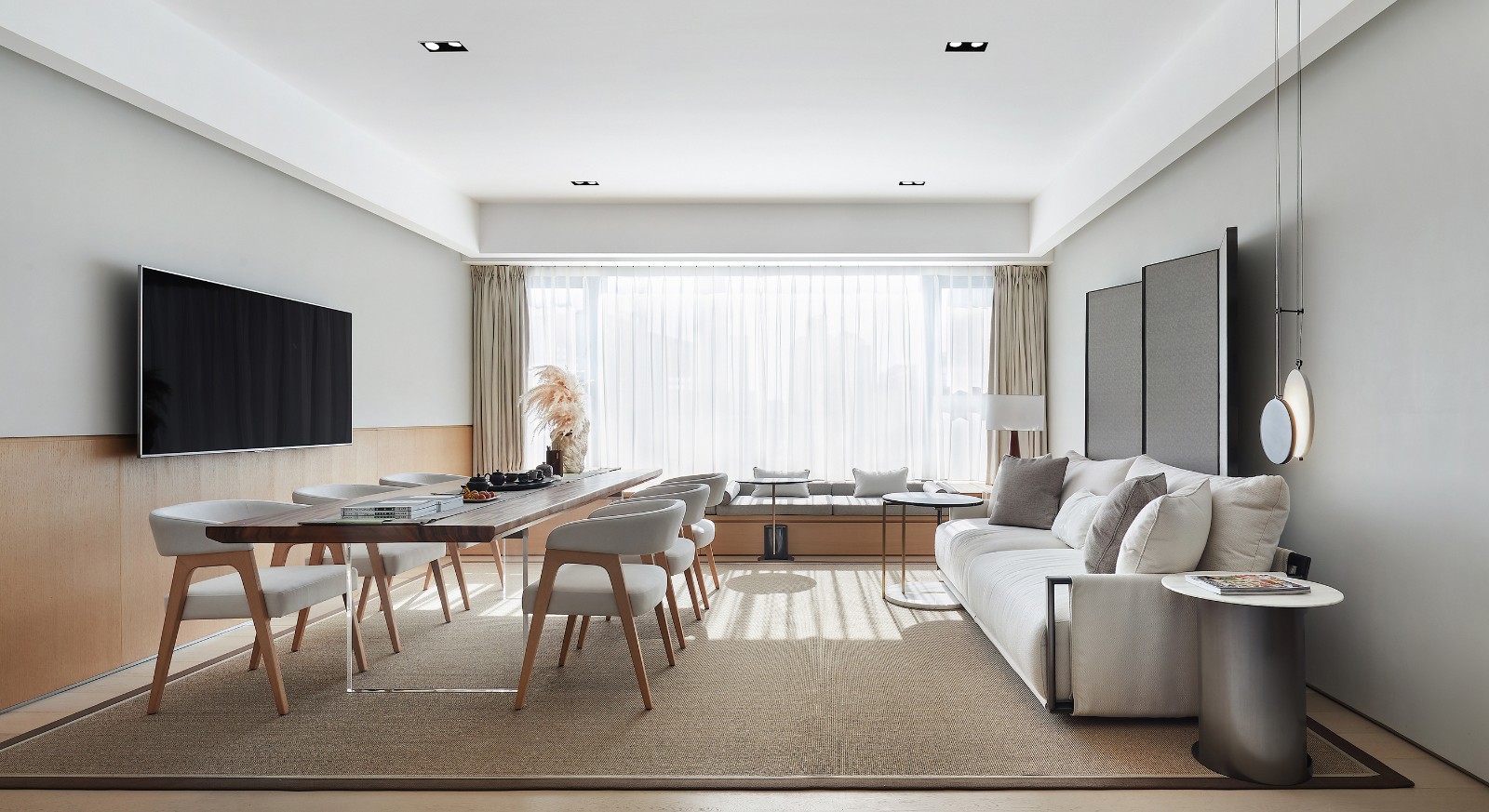 现代简约风格家装设计室内装修效果图-客厅 现代简约风格家装设计室内装修效果图-客厅