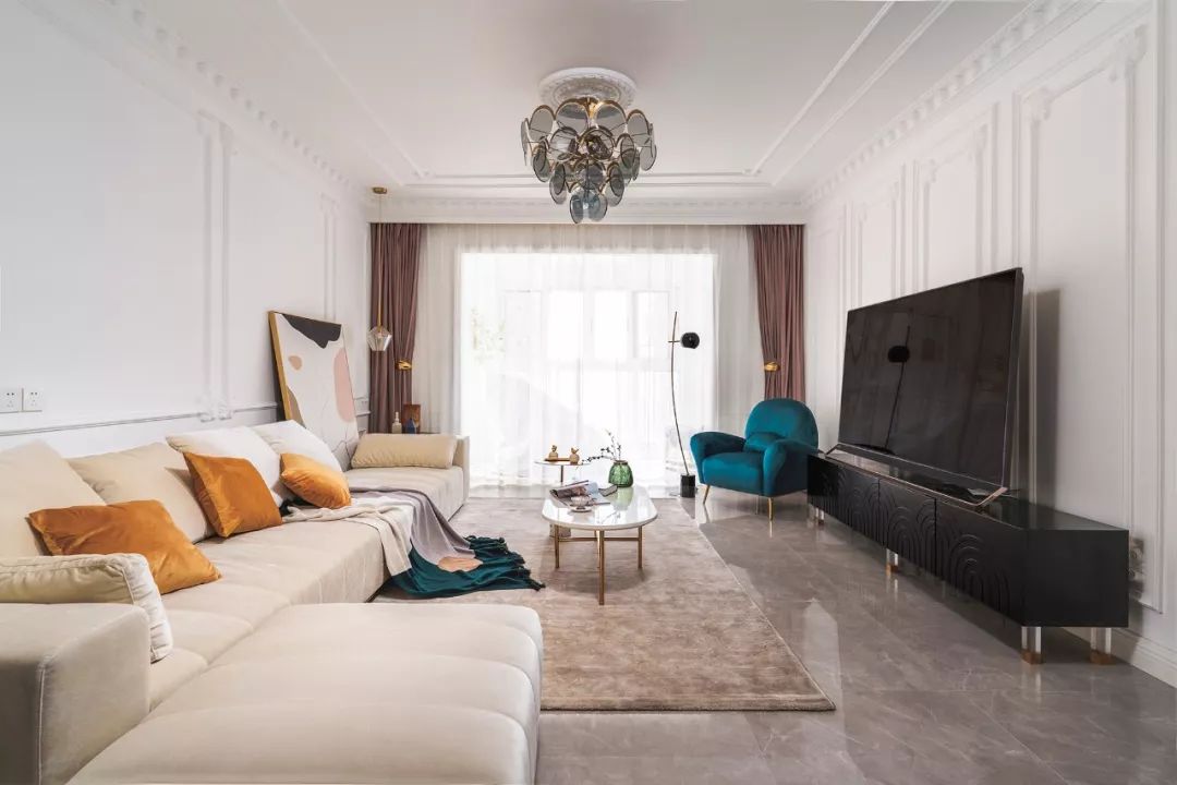 装修公司法式风格室内装修效果图-客厅 装修公司法式风格室内装修效果图-客厅