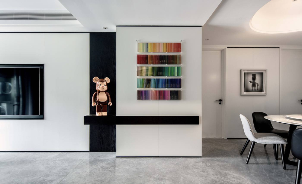 现代简约风格室内家装案例效果图-玄关 现代简约风格室内家装案例效果图-玄关