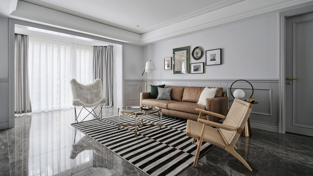 佛山装修公司现代简约风格室内装修效果图-客厅 佛山装修公司现代简约风格室内装修效果图-客厅